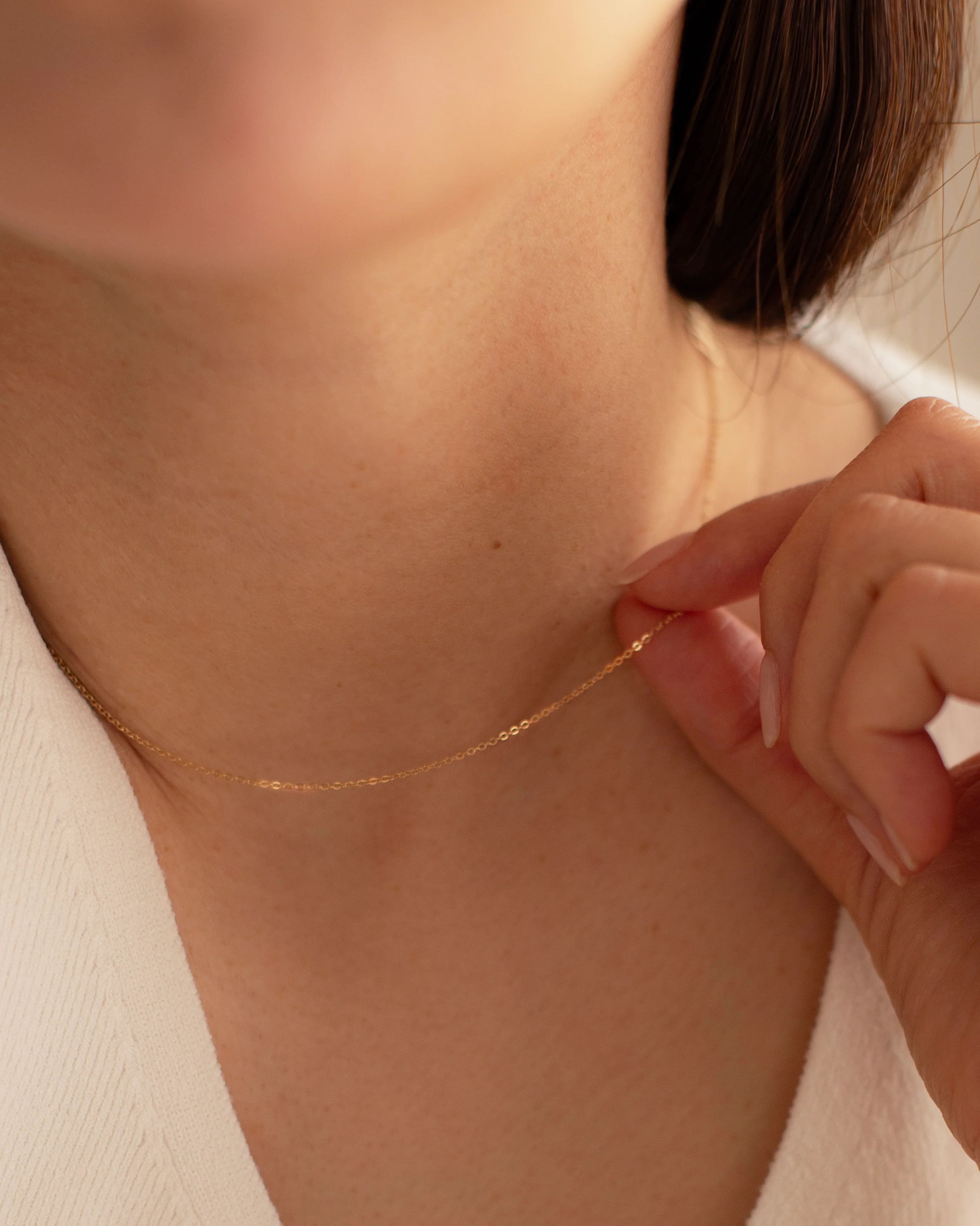 Super Dainty Chain Necklace - Image 3
