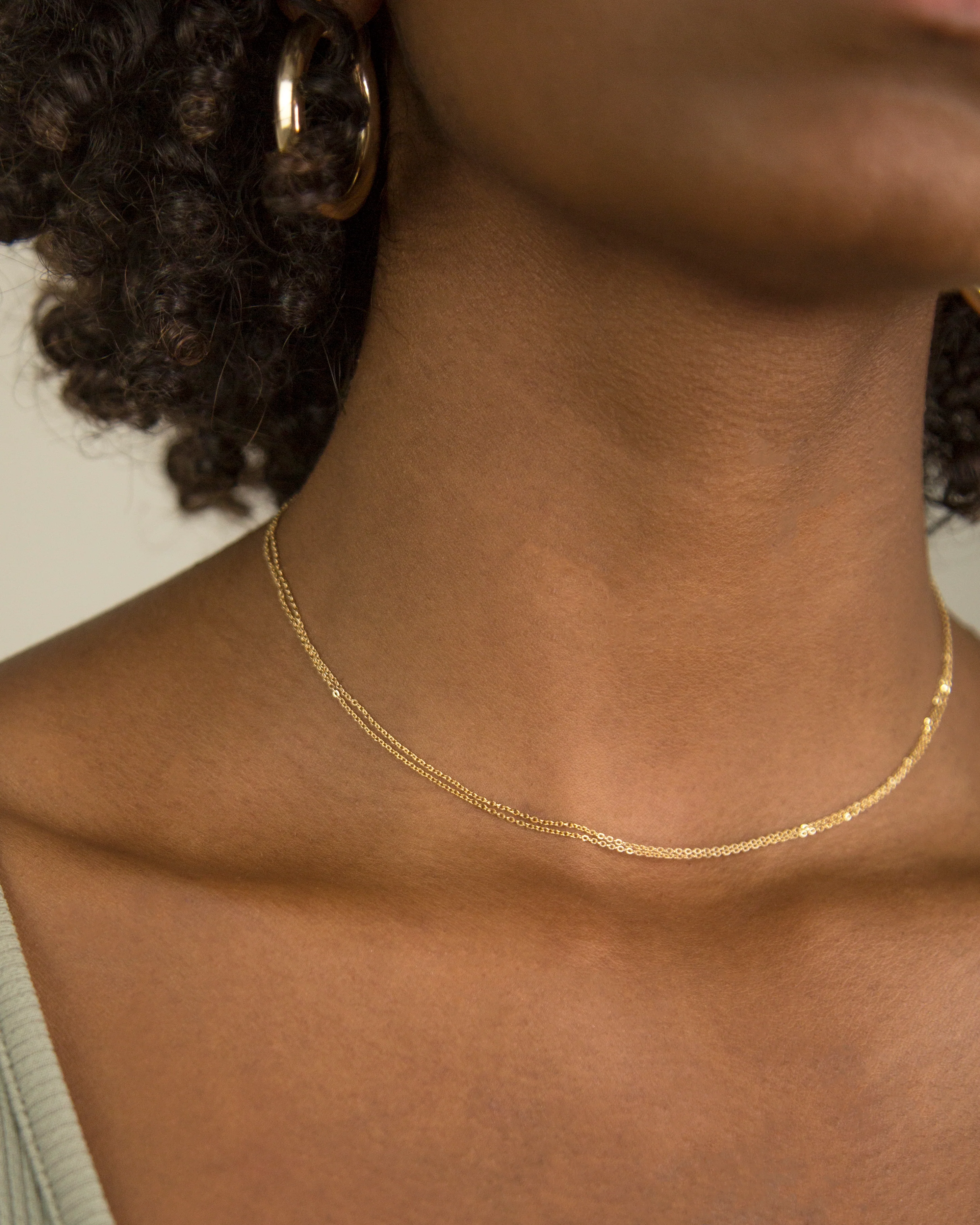 Super Dainty Wrap Necklace - Image 3