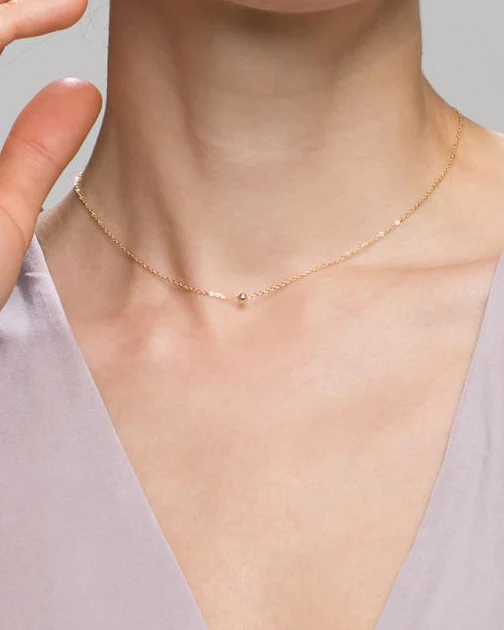 Tiny Dot Necklace - Image 3