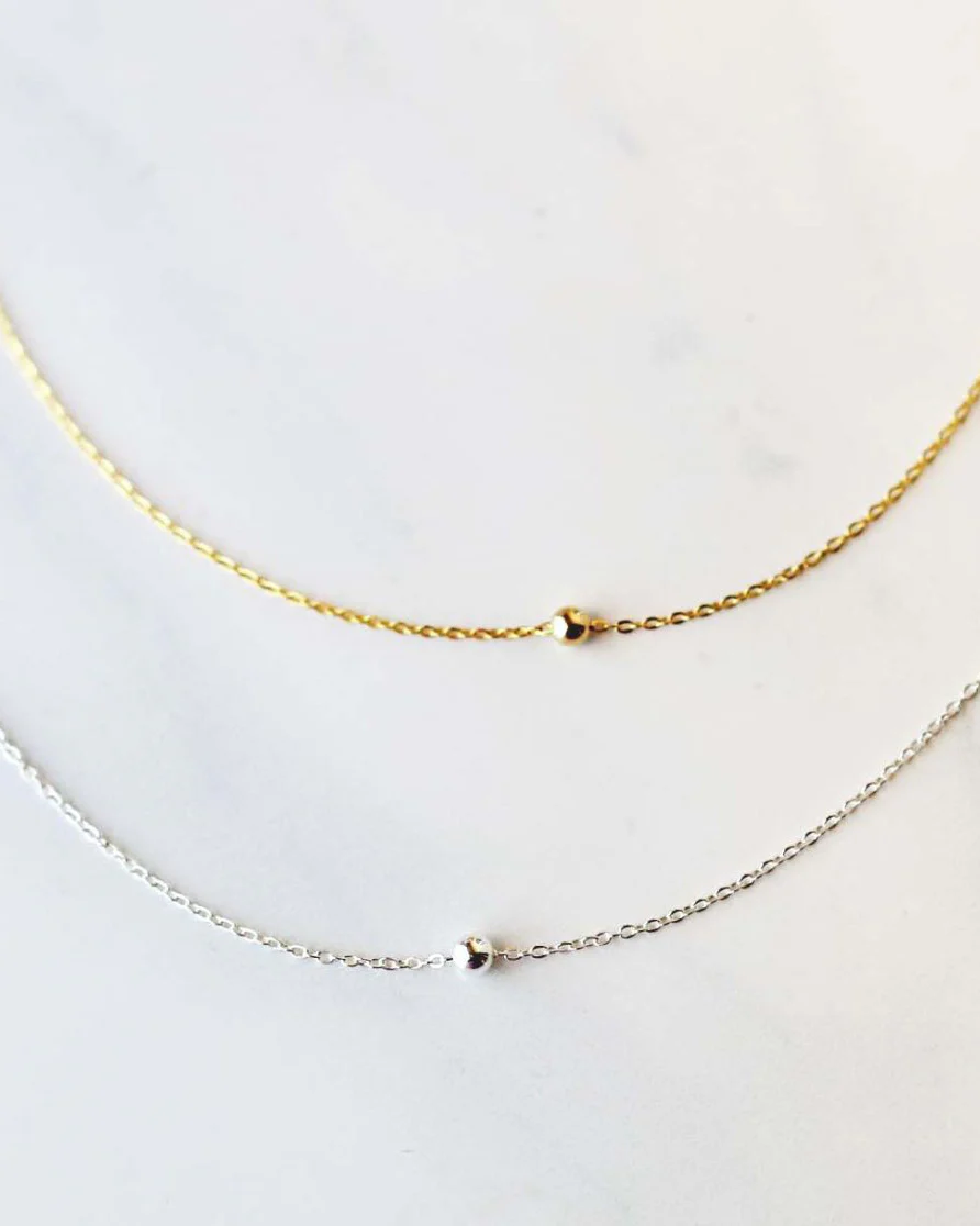 Tiny Dot Necklace - Image 5