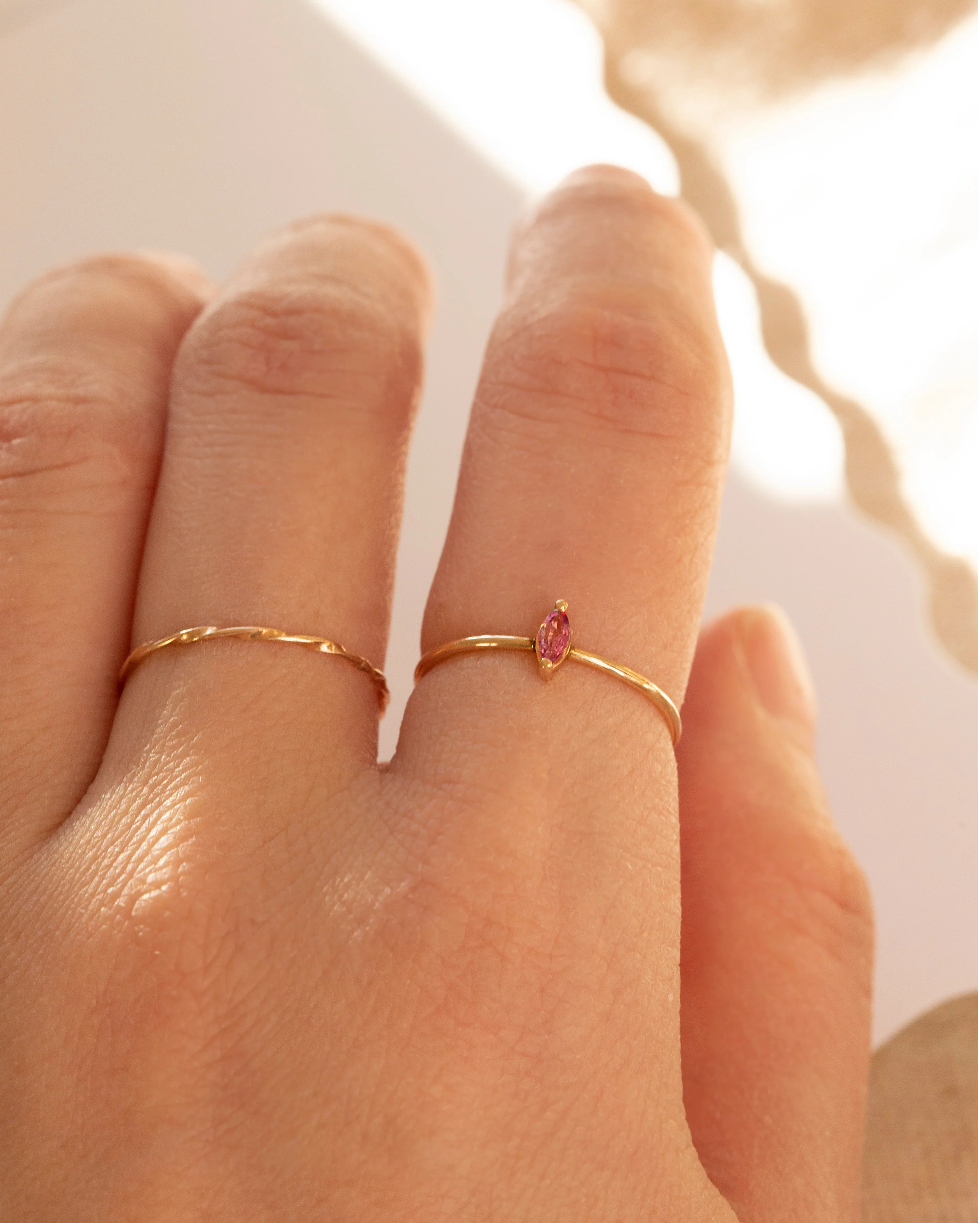 Tiny Opal Ring - Image 5