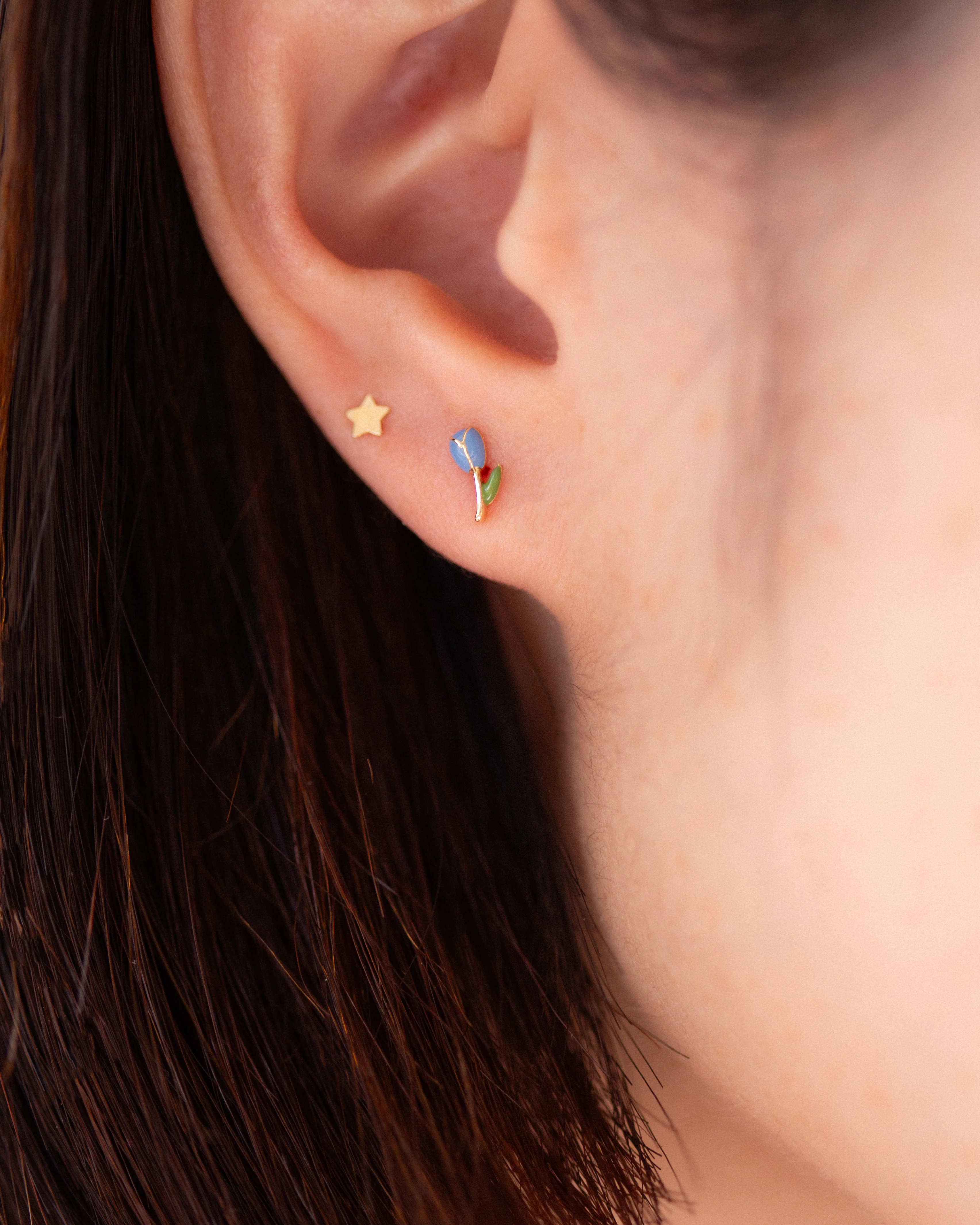 Tulip Stud Earrings - Image 5