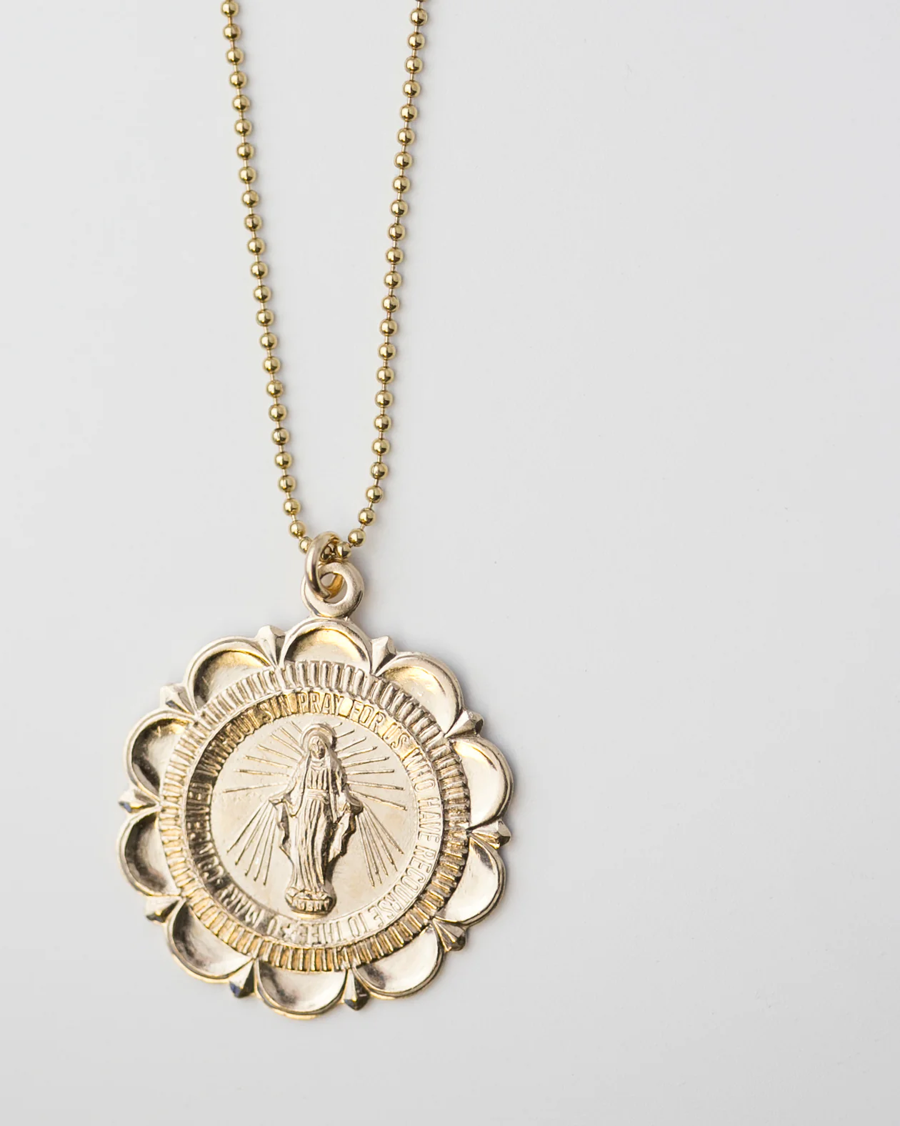 Virgin Mary Necklace - Image 6